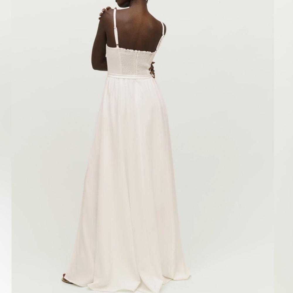 Reformation Ivory Maxi Florina Dress - Picture 4 of 10
